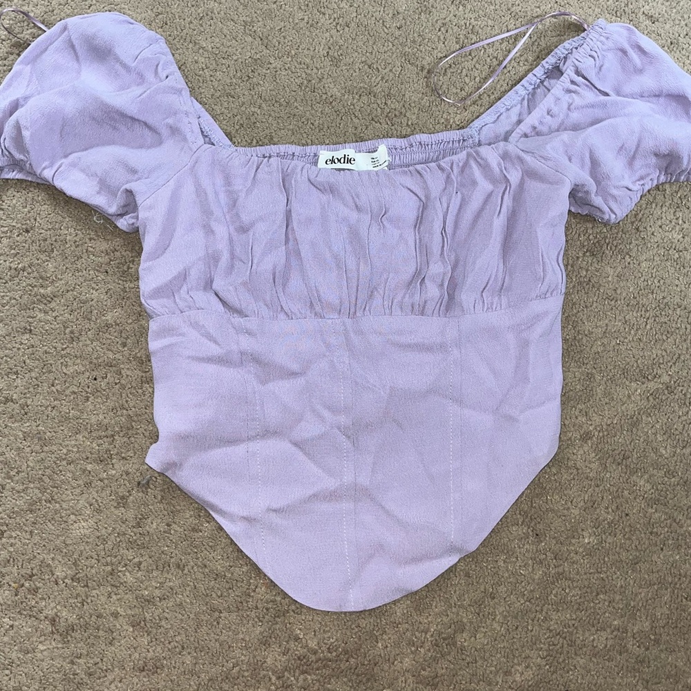 lavender Elodie blouse!